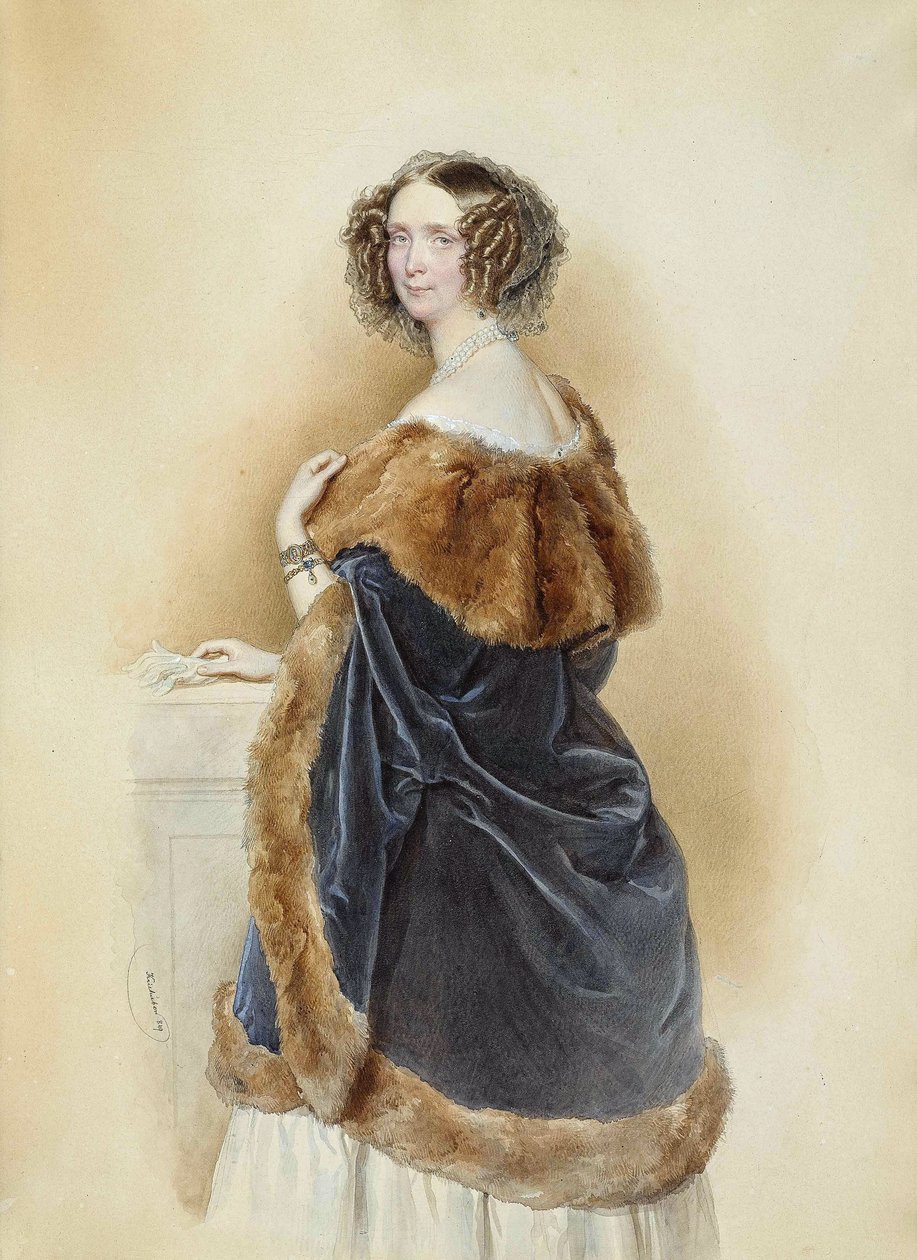 Archiduquesa Sofía de Austria, Princesa de Baviera de Josef Nikolaus Kriehuber