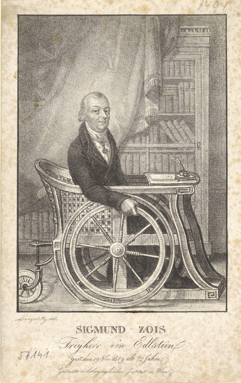 Retrato de Žiga Zois de Josef Lanzedelly