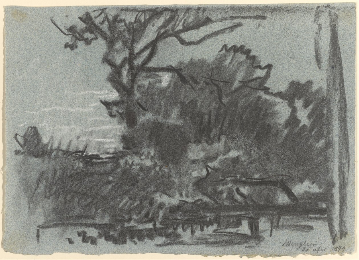 Escena del bosque de Josef Wenglein