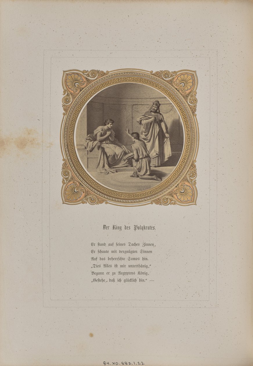 El anillo de Polícrates de Josef Albert