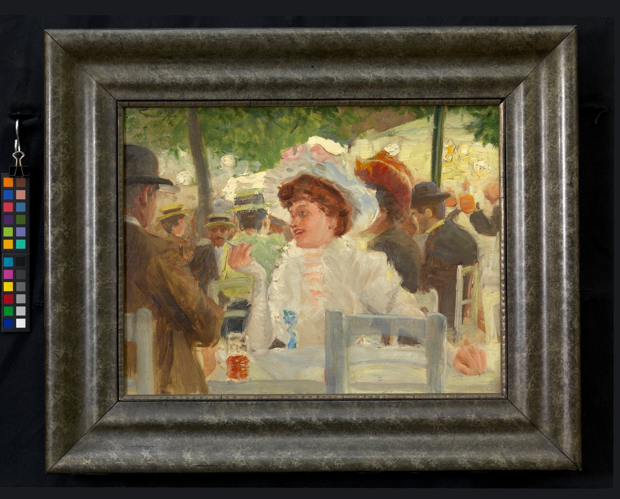 Escena del Prater (en una posada) de Josef Engelhart