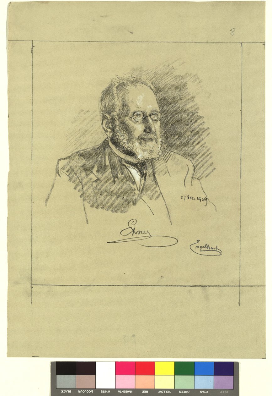 Wilhelm Exner, fundador del Museo Técnico de la Industria de Josef Engelhart