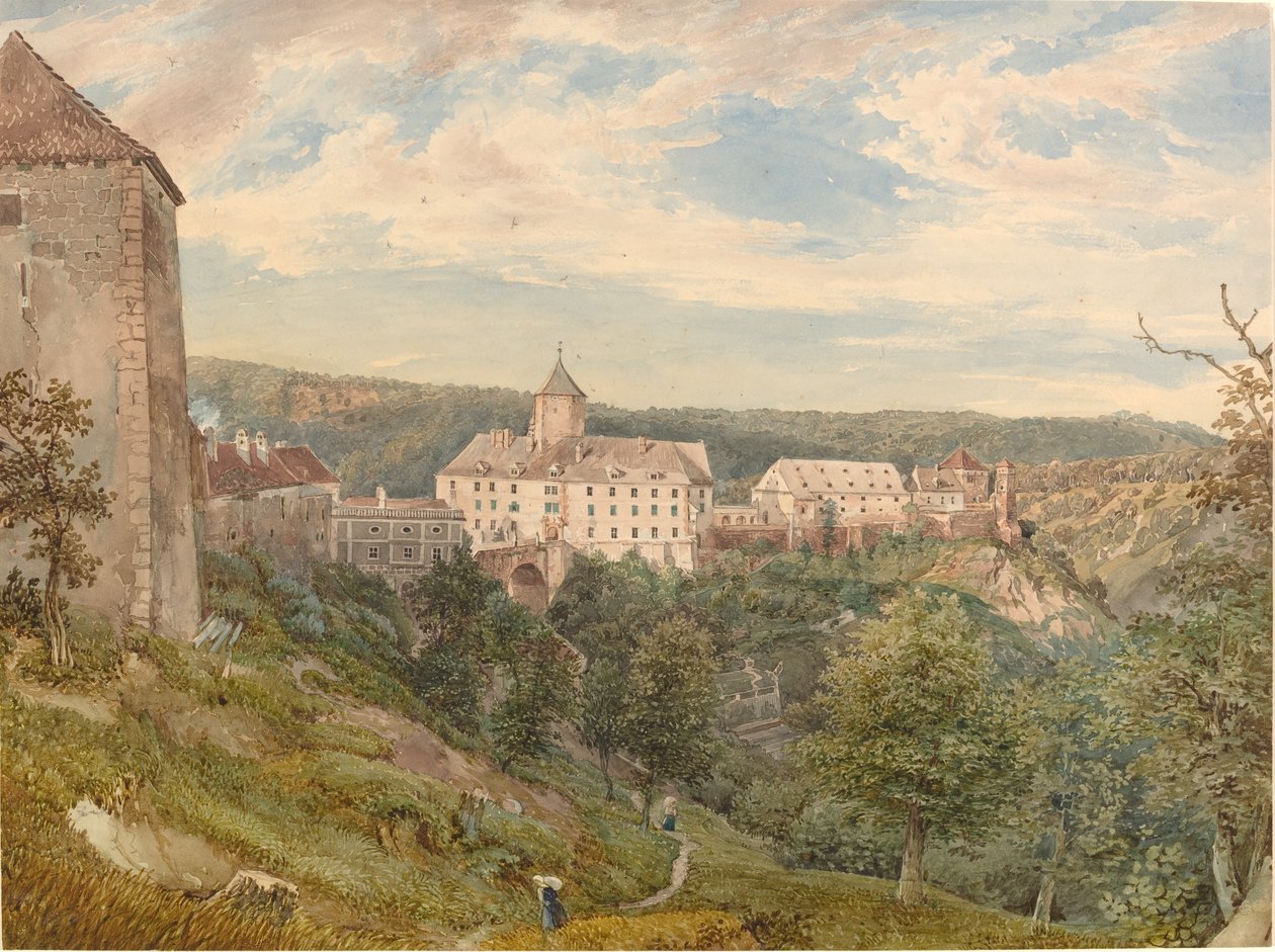 Castillo Eichhorn al Atardecer de Josef Höger