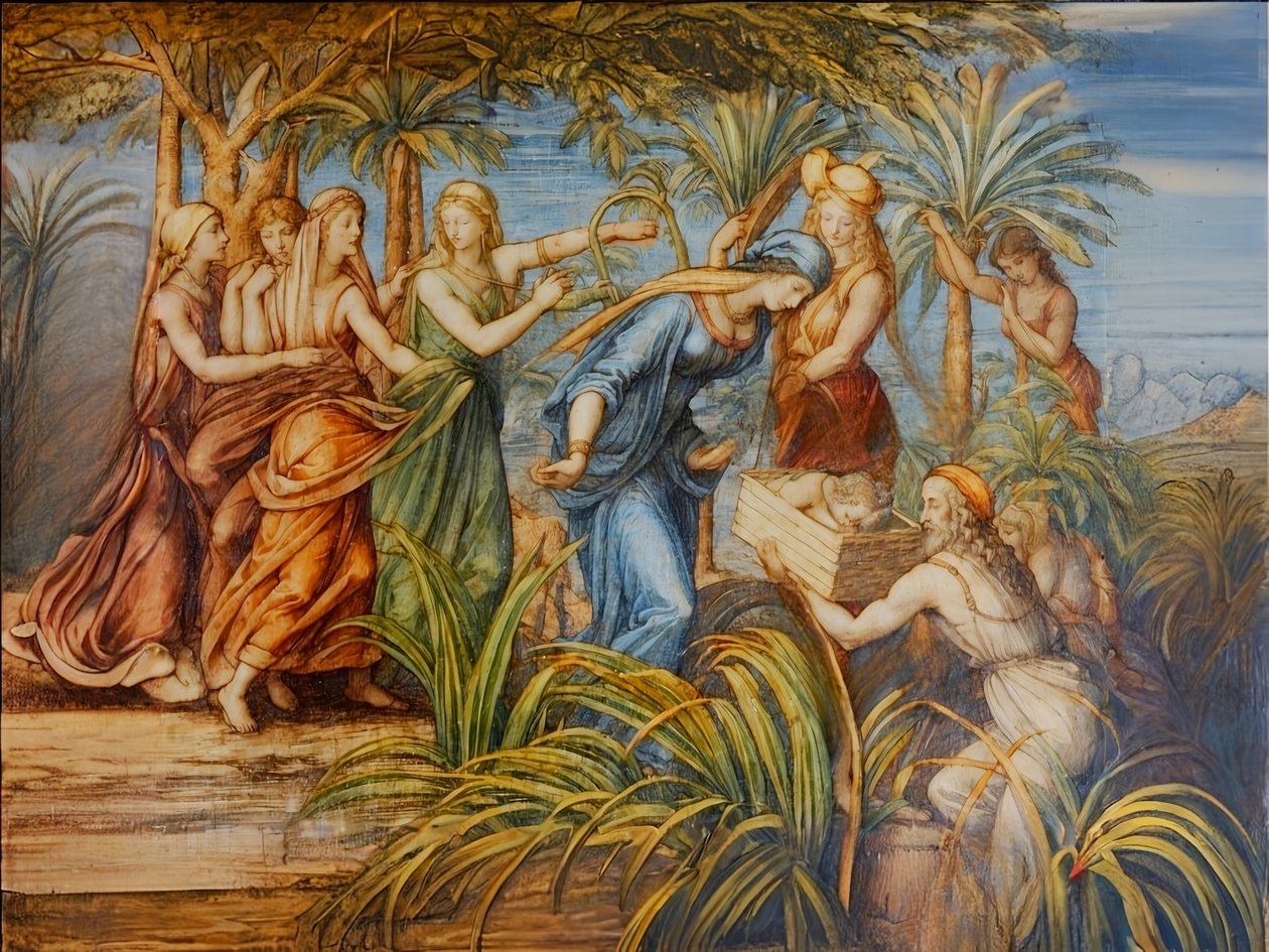 A2_Exodus_02_Moisés es encontrado de Josef Johann Michel