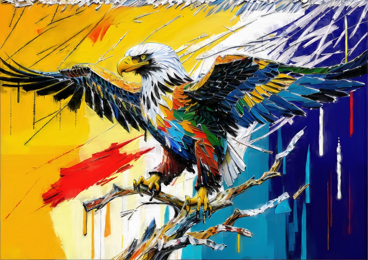 Animales Eagle_1 de Josef Johann Michel