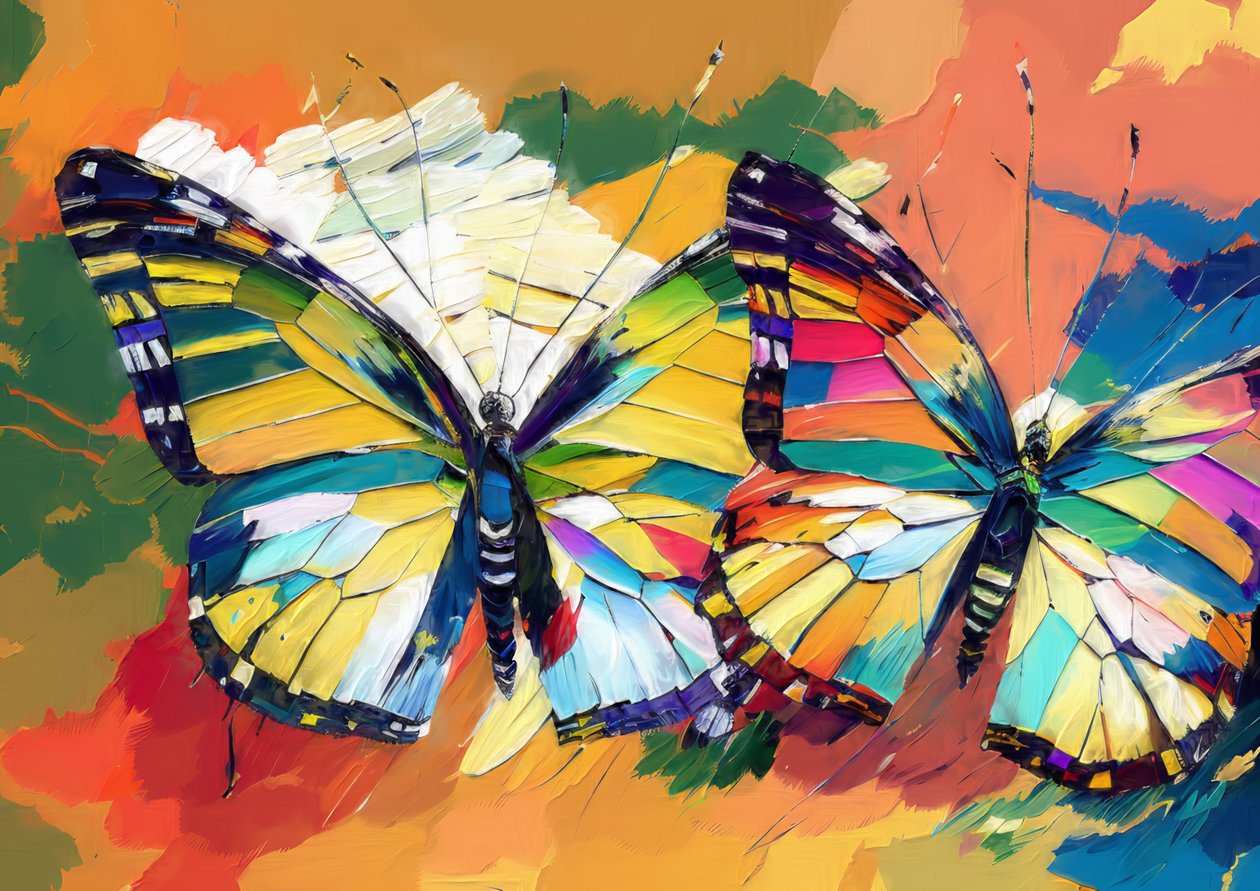 Animales mariposas 3 de Josef Johann Michel