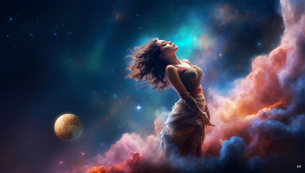 Dreamcore_universe-indian_01 de Josef Johann Michel