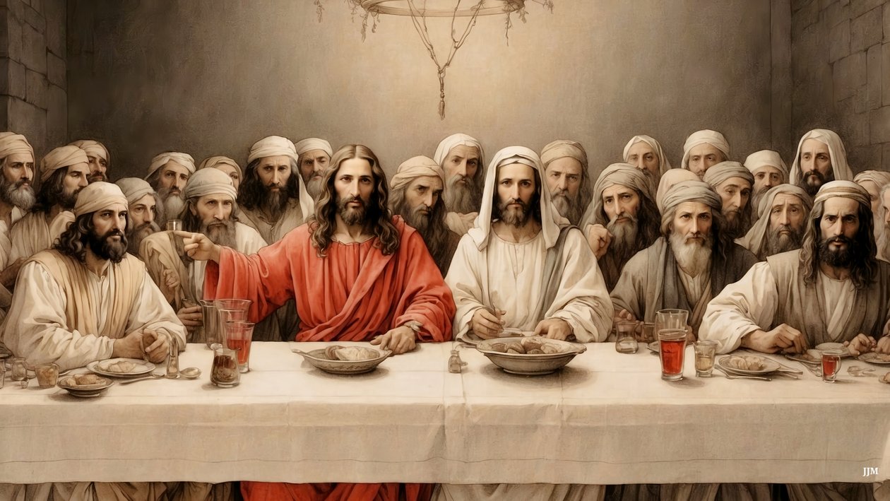Jesús_la última cena_03 de Josef Johann Michel