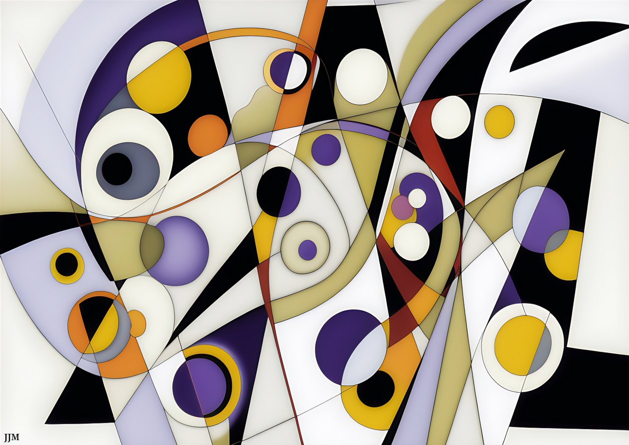 resumen: en white_circles+swings 8 de Josef Johann Michel