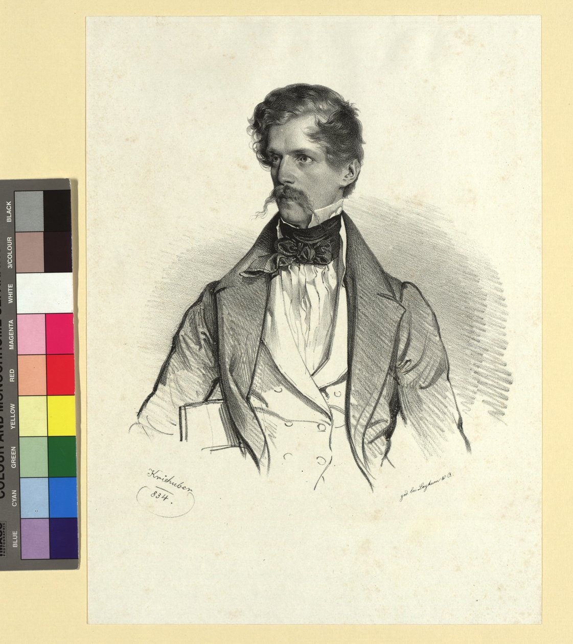 Barón Anton v. Doblhoff de Josef Kriehuber
