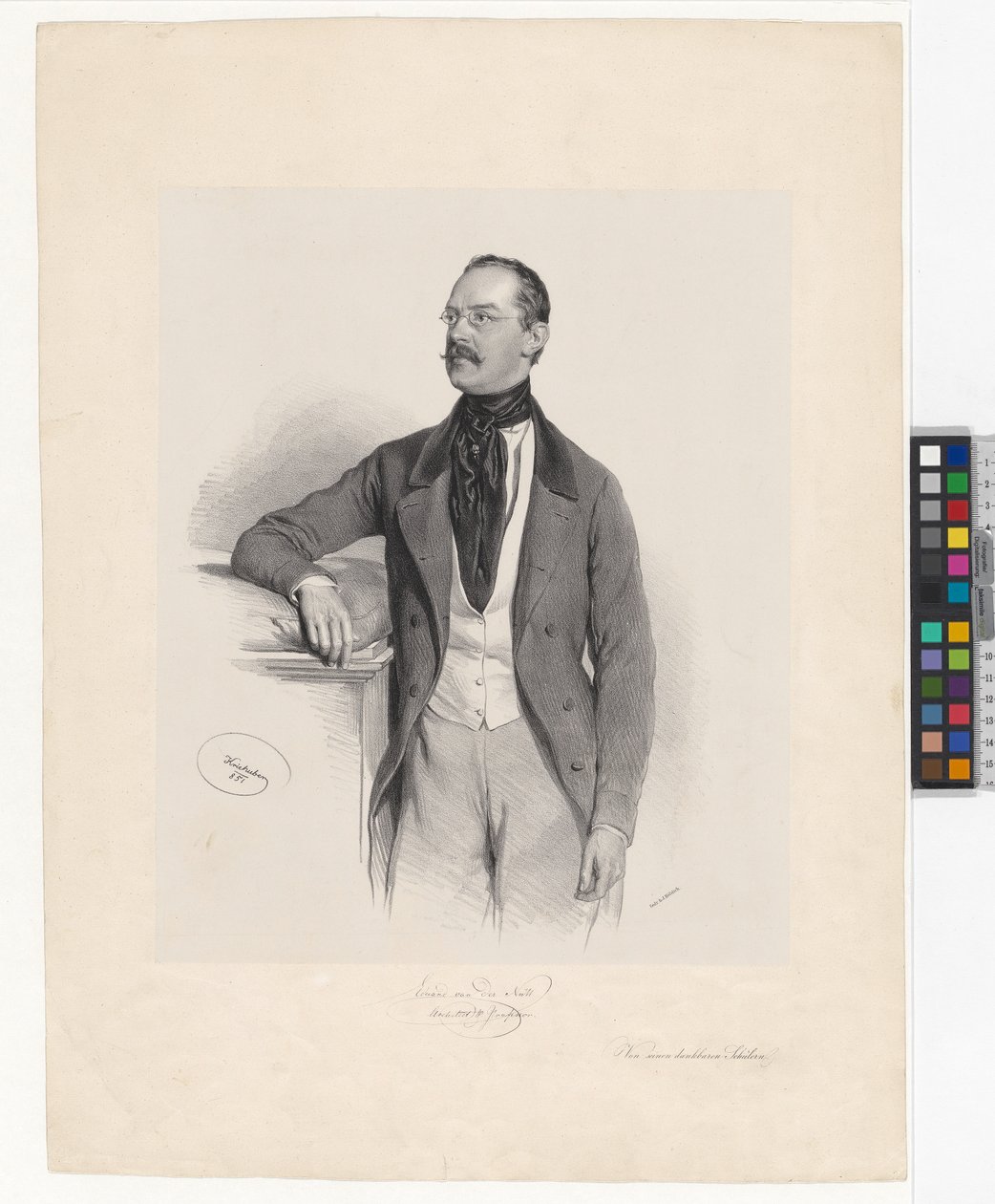 Eduard van der Nüll de Josef Kriehuber