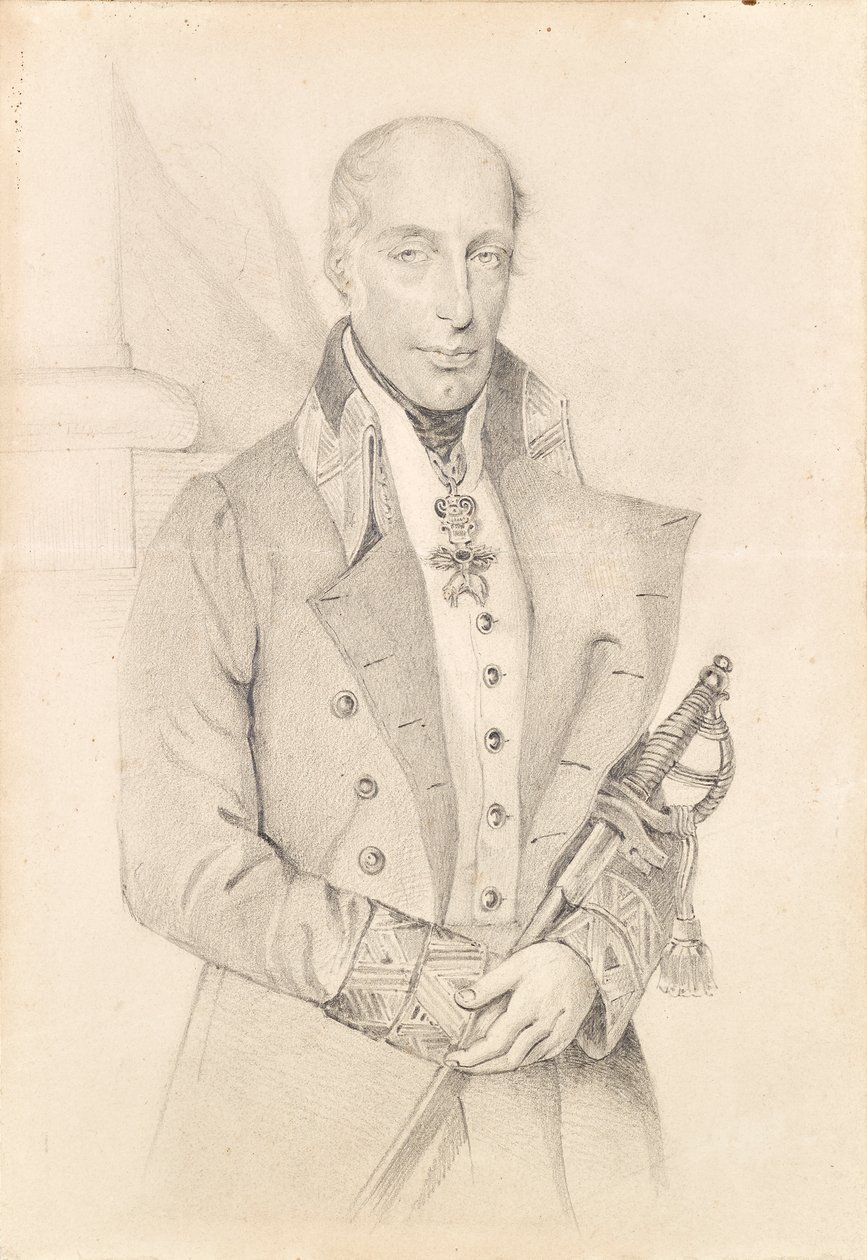 Archiduque Rainer de Austria (1783-1853), virrey de Lombardía-Venecia de Josef Kriehuber