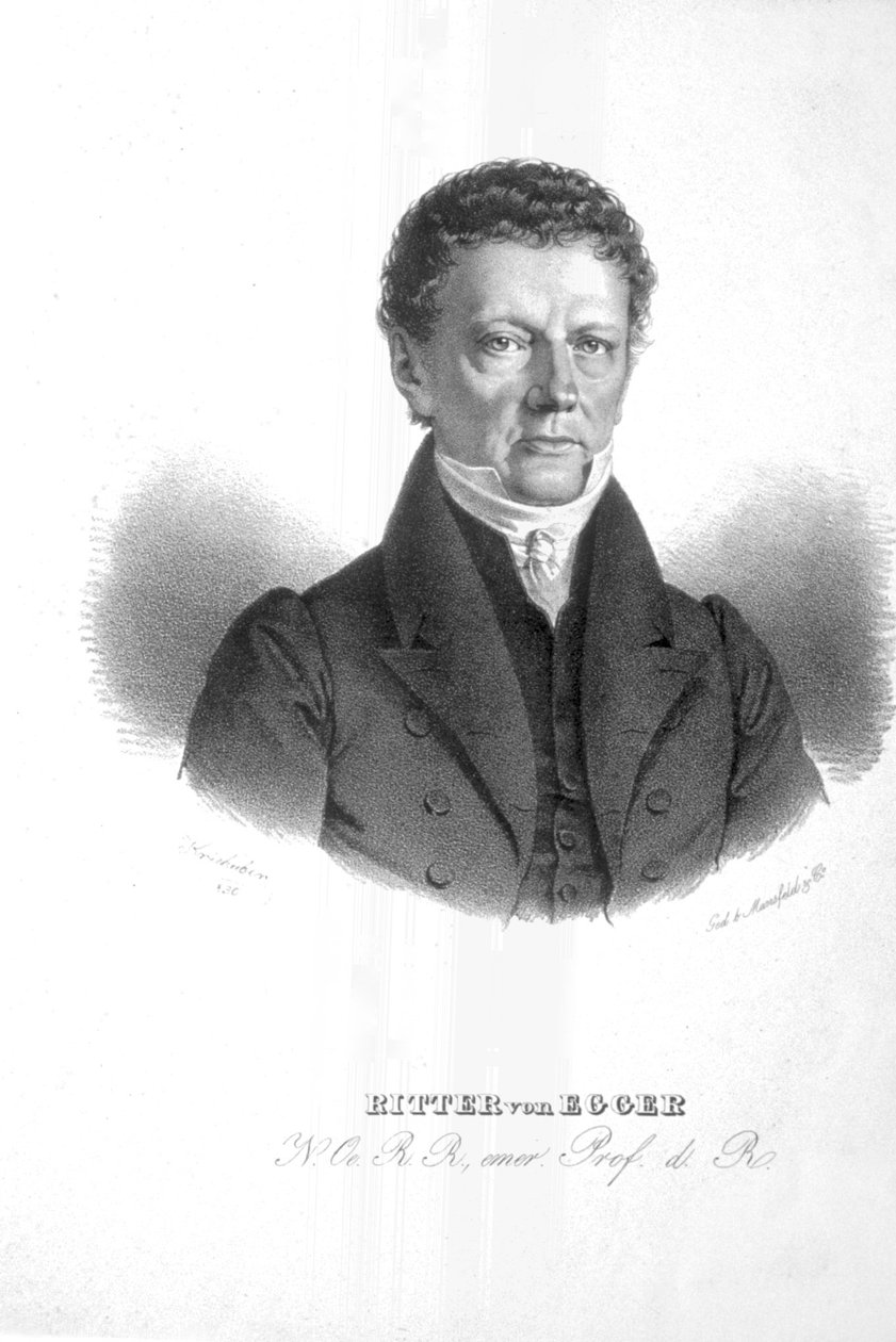 Franz Egger Litho de Josef Kriehuber