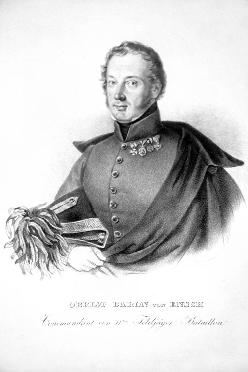 Franz Ensch Litho de Josef Kriehuber
