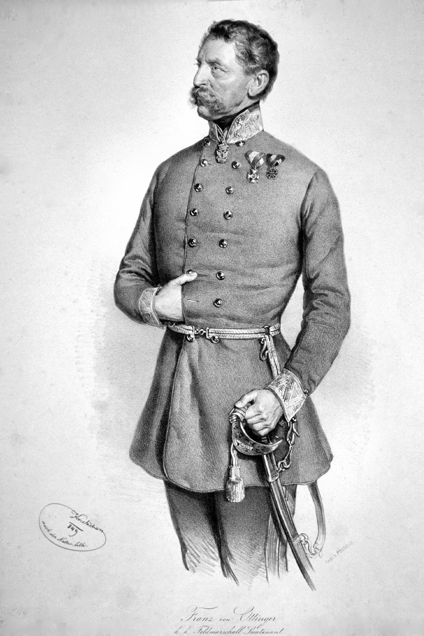 Franz Ottinger Litho de Josef Kriehuber