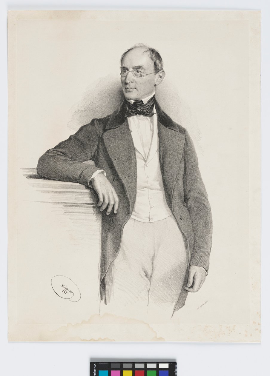 Franz Xaver (III) barón de Pillersdorf de Josef Kriehuber