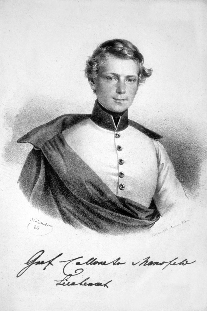 Franz de Paula Colloredo-Mansfeld Litho 1 de Josef Kriehuber