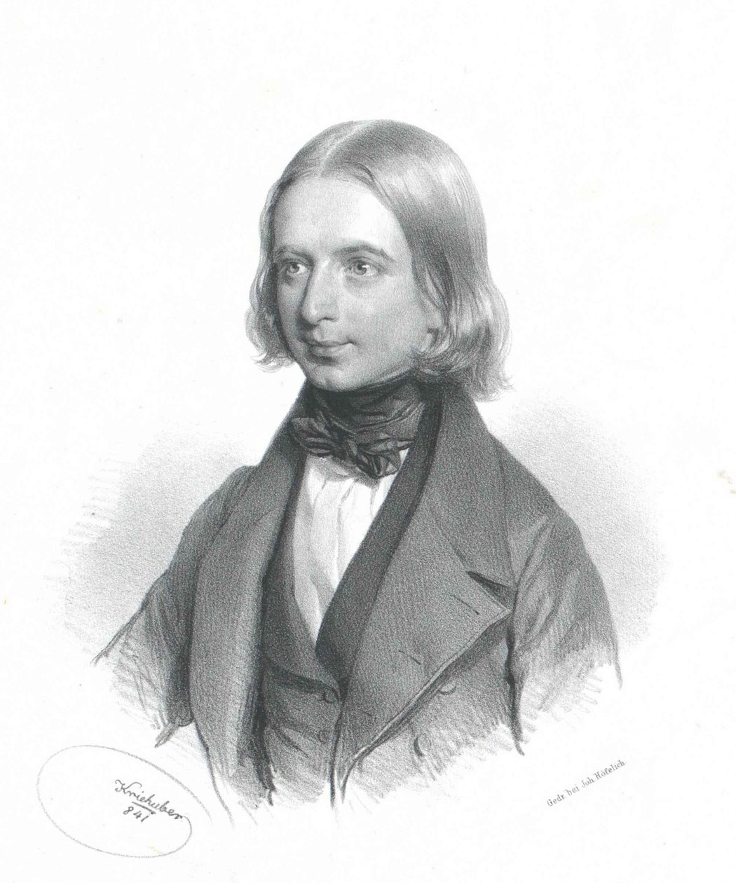 Giulio Regondi de Josef Kriehuber