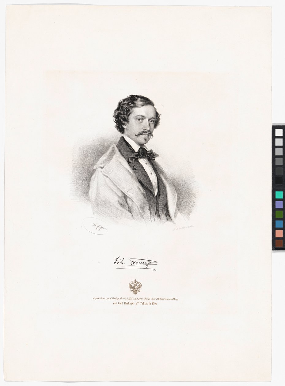 Johann Strauss (hijo) de Josef Kriehuber