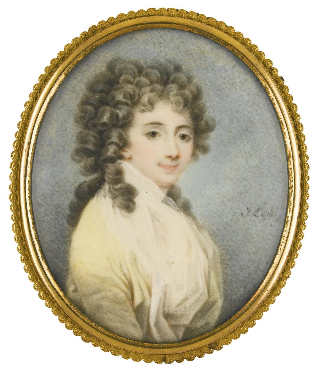 Retrato de la Condesa Zofia Potocka-Witt 1760-1822, segunda mitad del siglo XVIII de Josef Leski