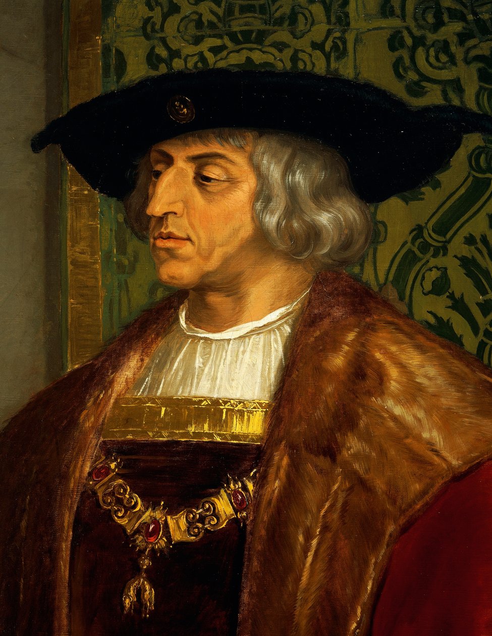 Retrato de Maximiliano I de Austria (Wiener Neustadt de Josef and Mayrhofer Friedrich Kiss