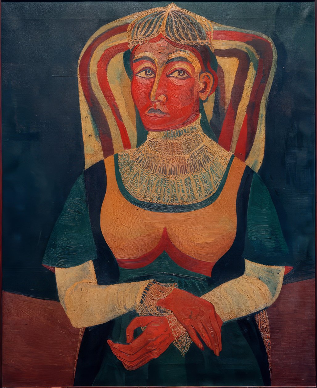 La mujer del granjero de Josef Scharl