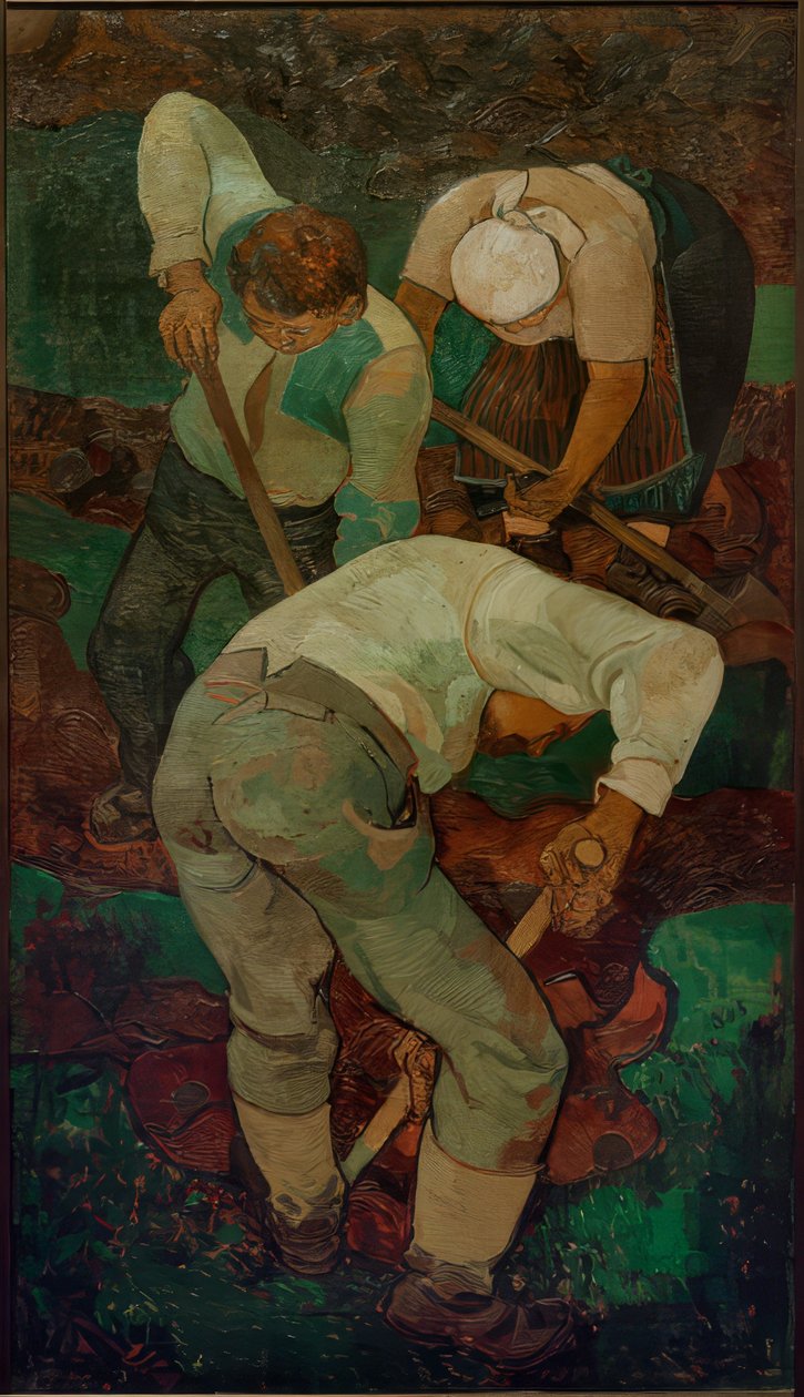 Trabajadores agrícolas de Josef Scharl