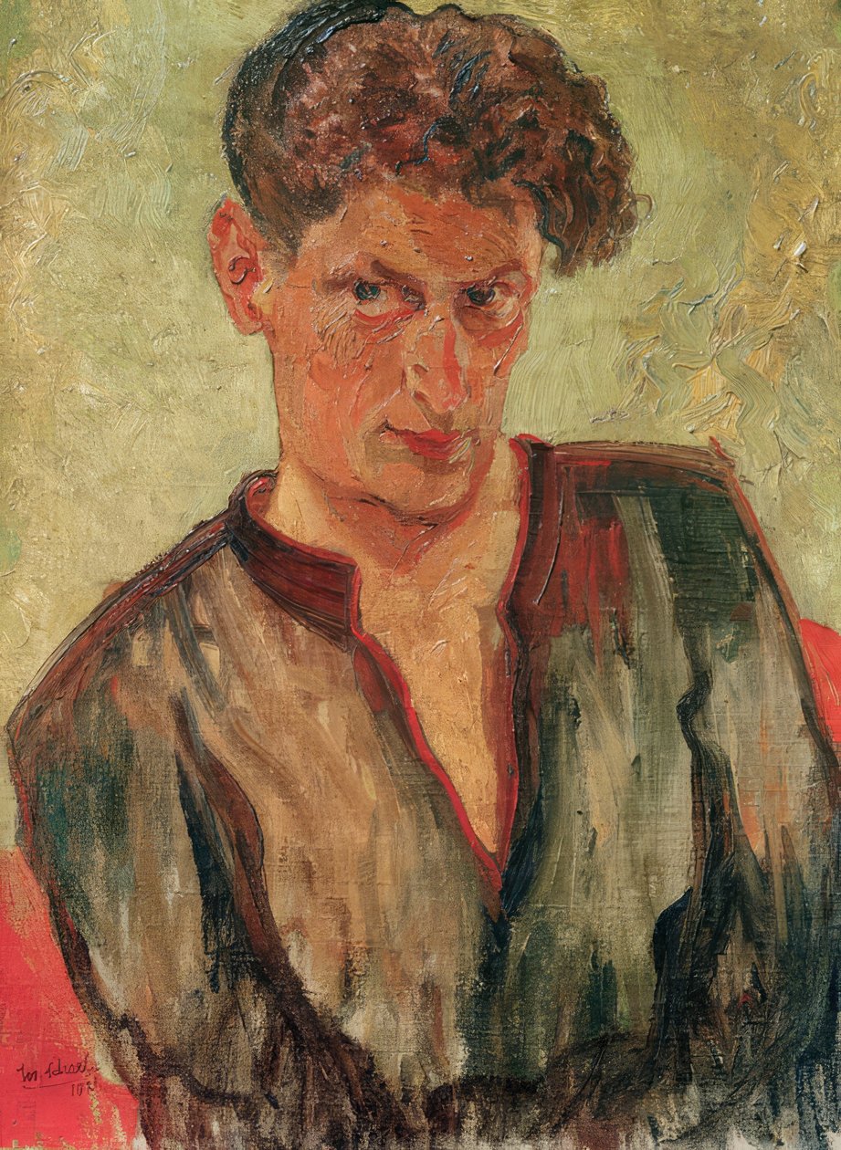 Autorretrato de Josef Scharl