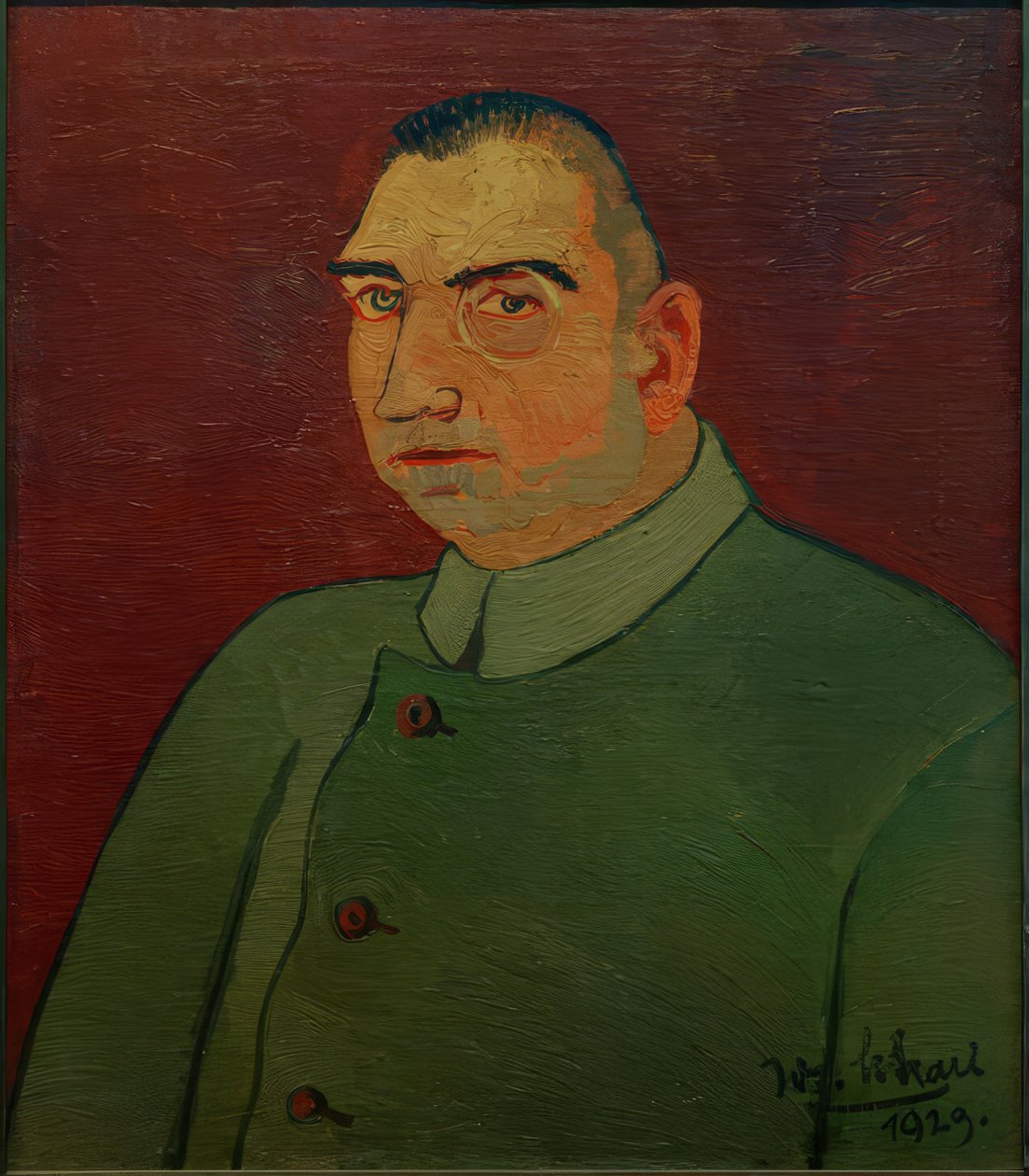 El monóculo de Josef Scharl