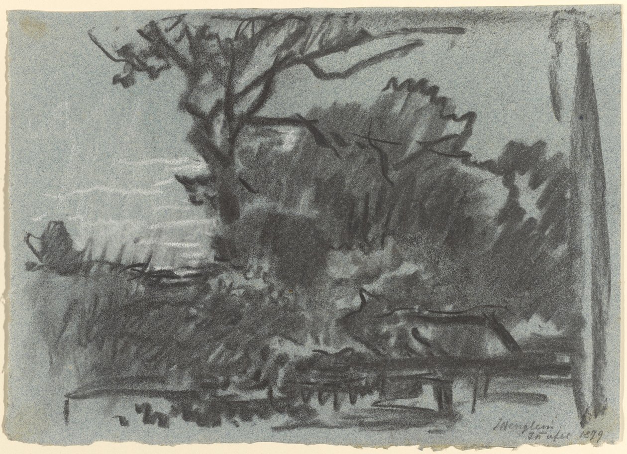 Escena del bosque de Josef Wenglein