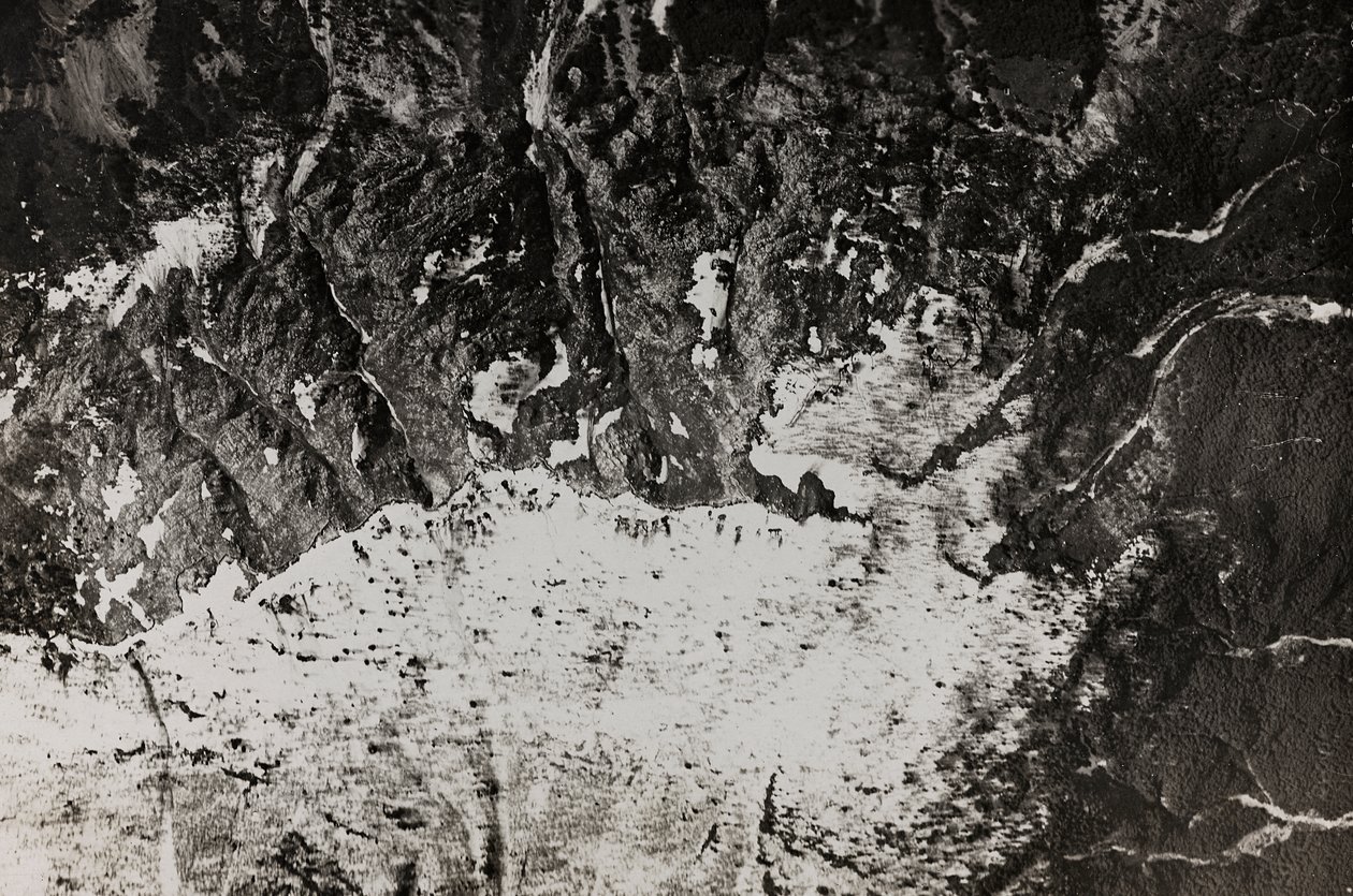 Vista aérea de la zona de guerra de Josef Zohles