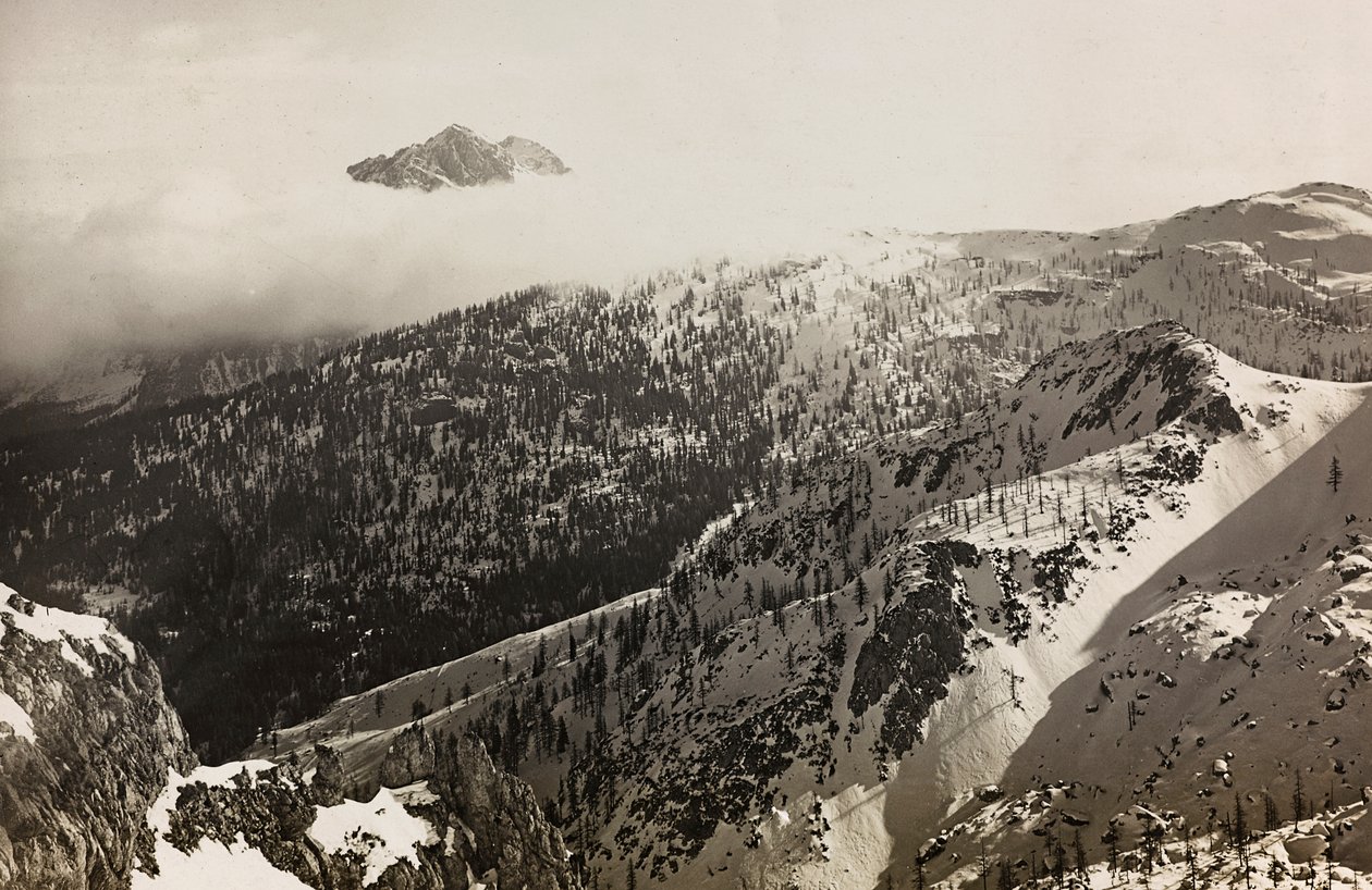 Vista de los Alpes de Josef Zohles