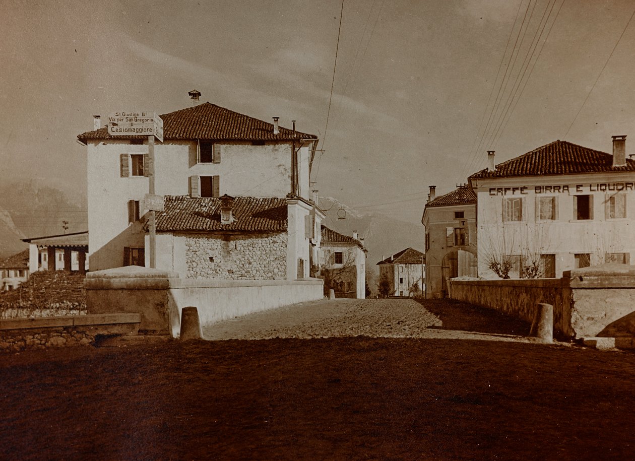 Vista de Chiusaforte de Josef Zohles