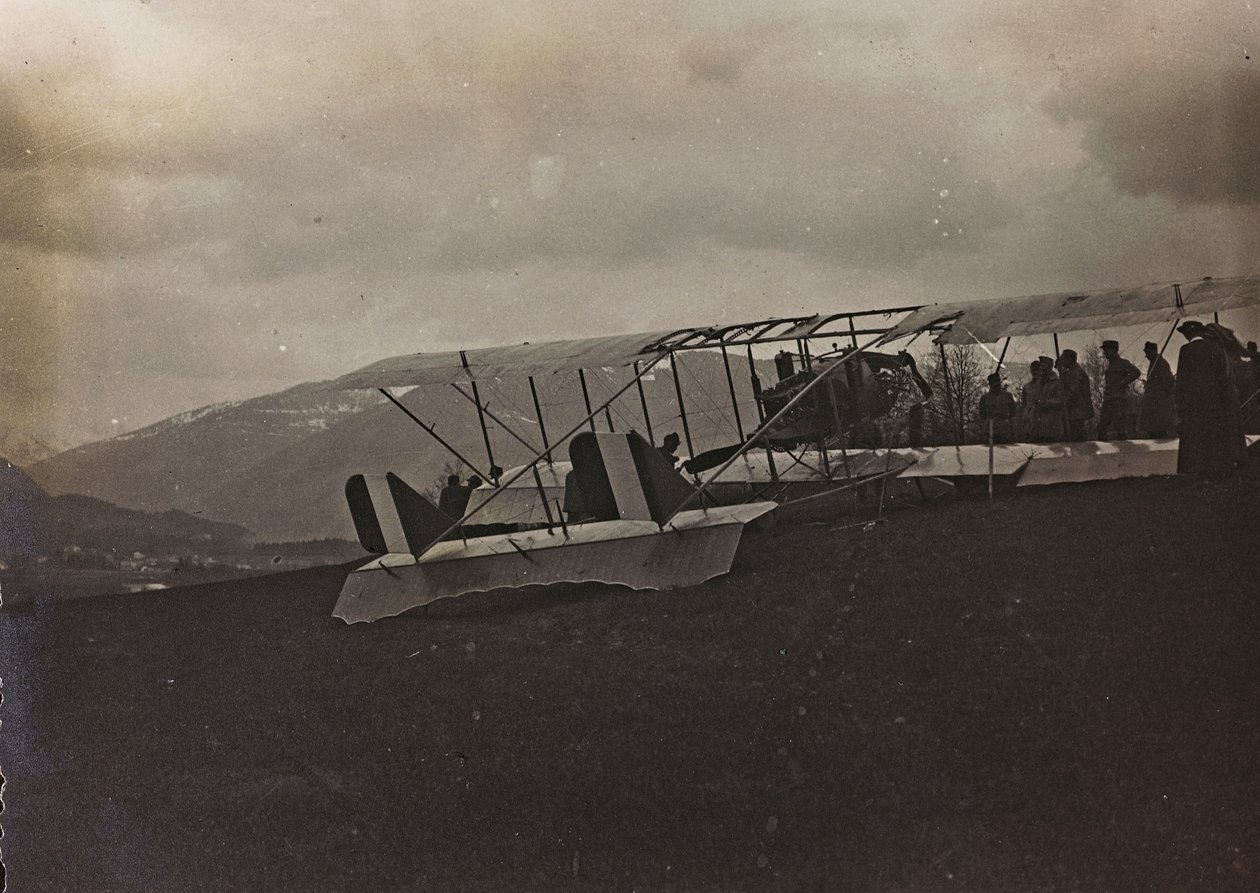 Soldados austriacos con una mina de Josef Zohles