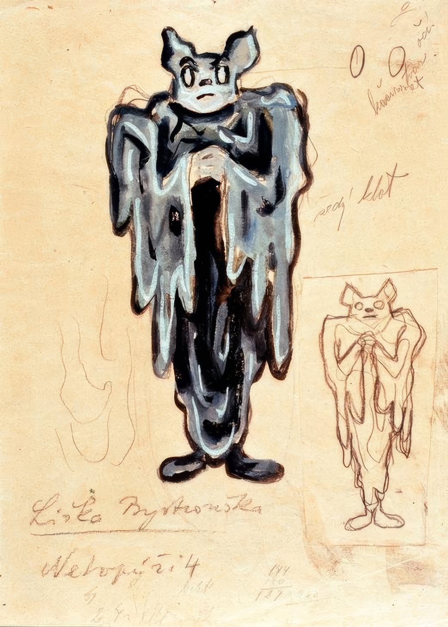 Janacek, La zorrita astuta / Figurina de Josef Čapek