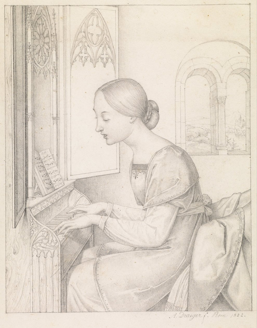 Santa Cecilia de Joseph Anton Draeger
