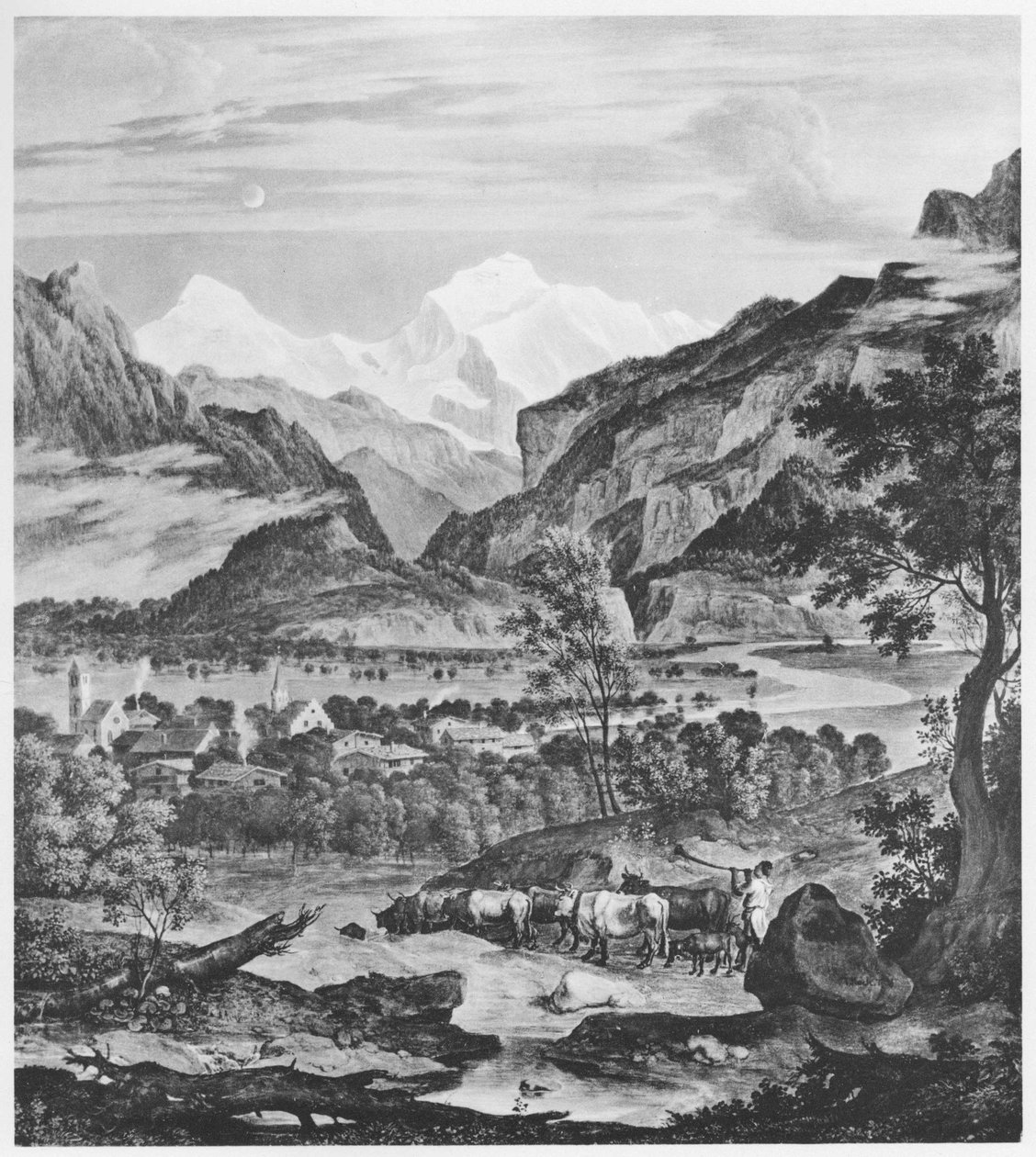 Berner Oberland de Joseph Anton Koch