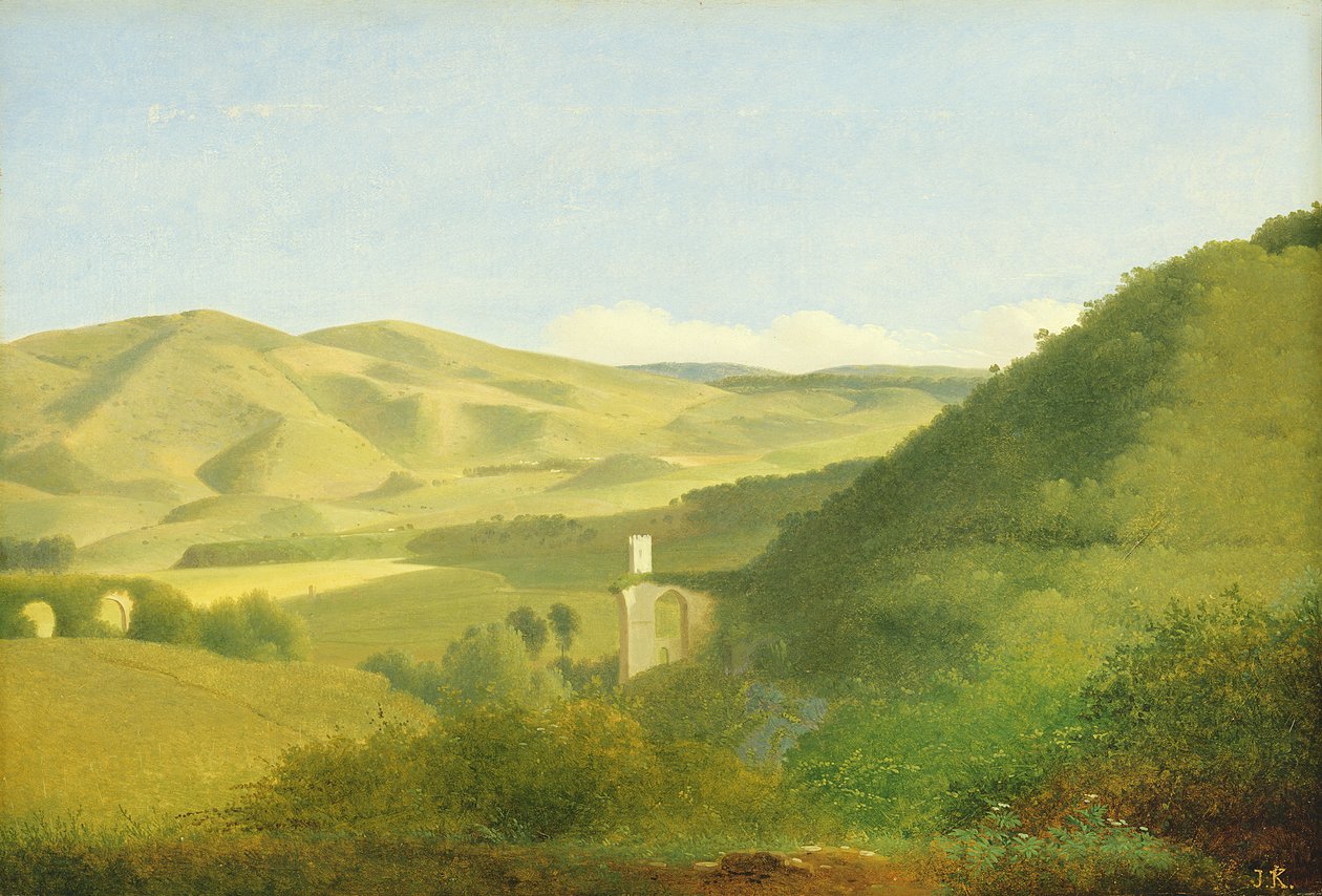 Un Valle en el Campo, c.1811 de Joseph August Knip