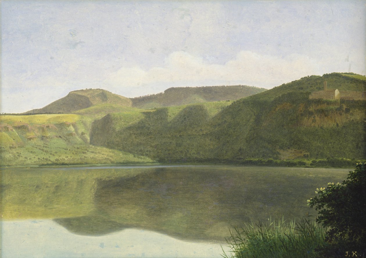 El mar albanés, c.1811 de Joseph August Knip