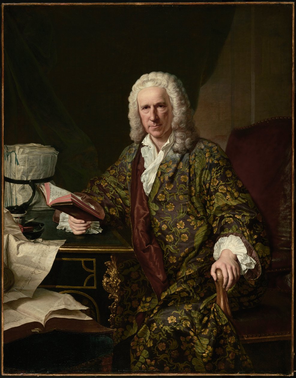 Retrato de Marc de Villiers de Joseph Aved