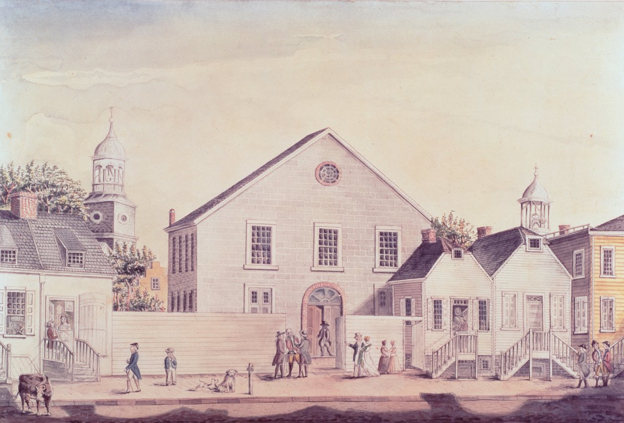 La Primera Iglesia Episcopal Metodista en América, 1868 de Joseph B. Smith