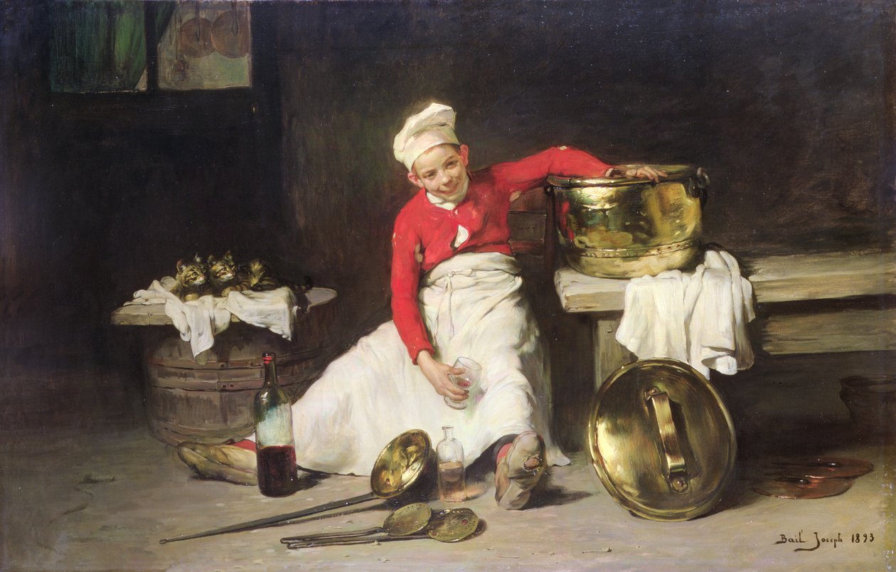 Chico de cocina, 1893 de Joseph Bail