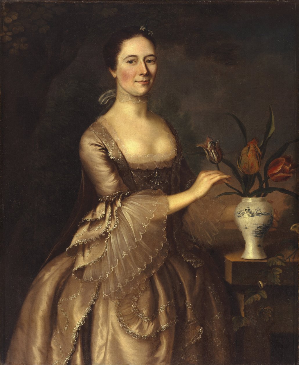 Retrato de una mujer de Joseph Jonathan Blackburn