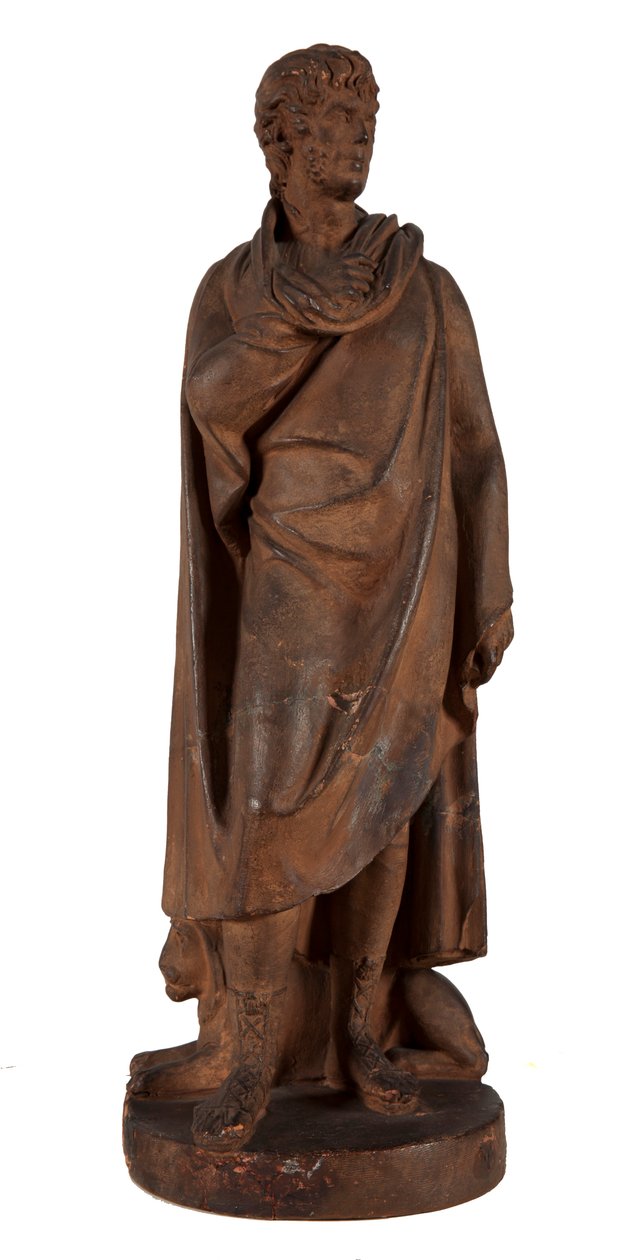 Autorretrato, para la decoración de su tumba en el cementerio de Loyasse, Lyon, c.1810 de Joseph Chinard