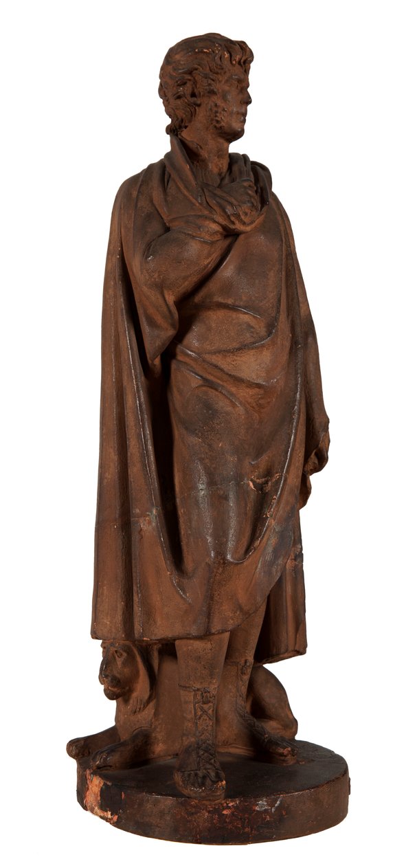 Autorretrato, para la decoración de su tumba en el cementerio de Loyasse, Lyon, c.1810 de Joseph Chinard