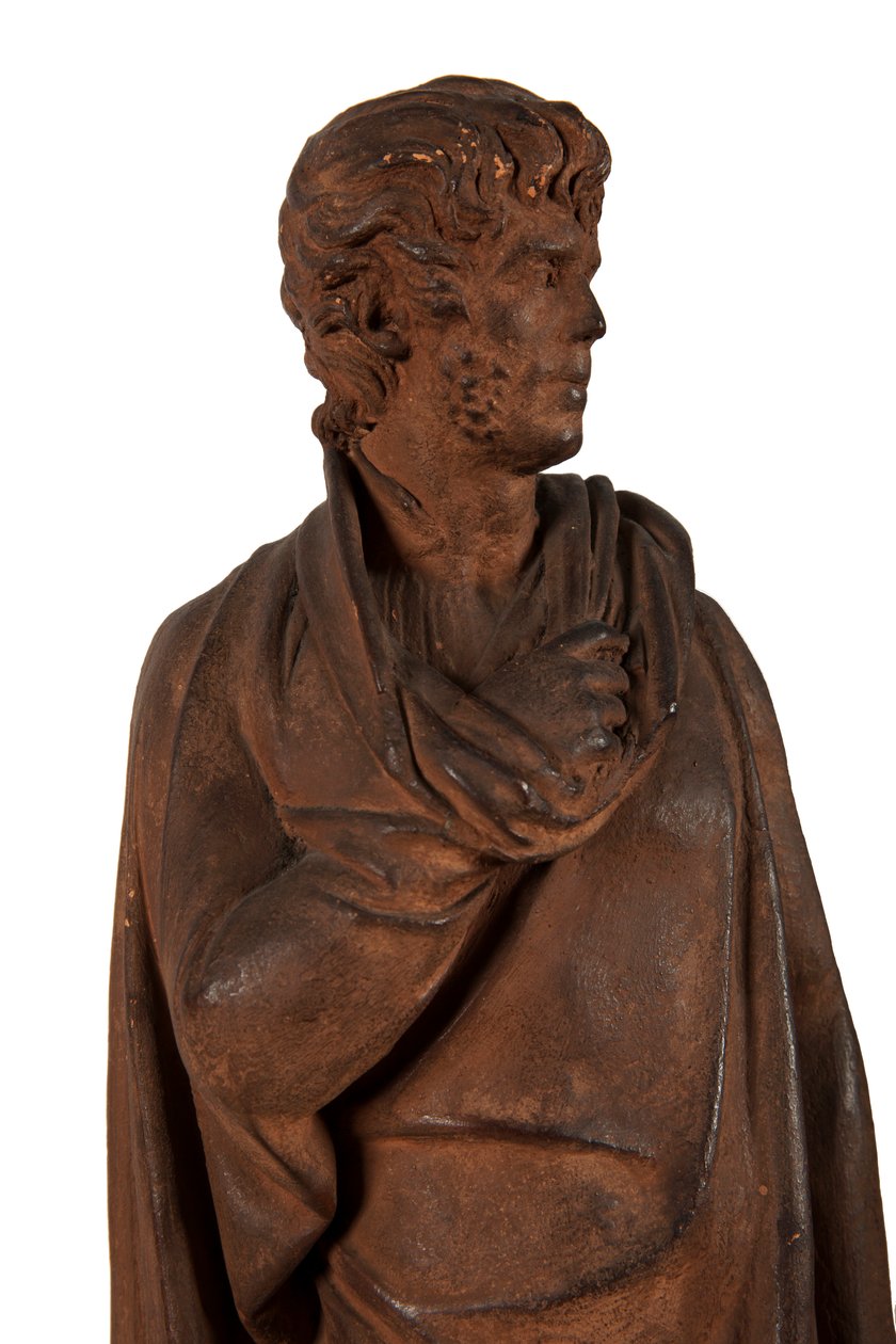 Autorretrato, para la decoración de su tumba en el cementerio de Loyasse, Lyon, c.1810 de Joseph Chinard