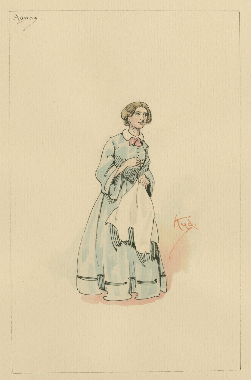 Agnes Wickfield de Joseph Clayton Clarke