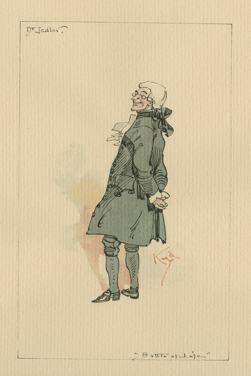 Dr. Jedler - La Batalla de la Vida, c.1920s de Joseph Clayton Clarke