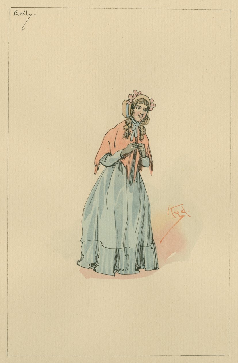 Emily, c.1920s de Joseph Clayton Clarke