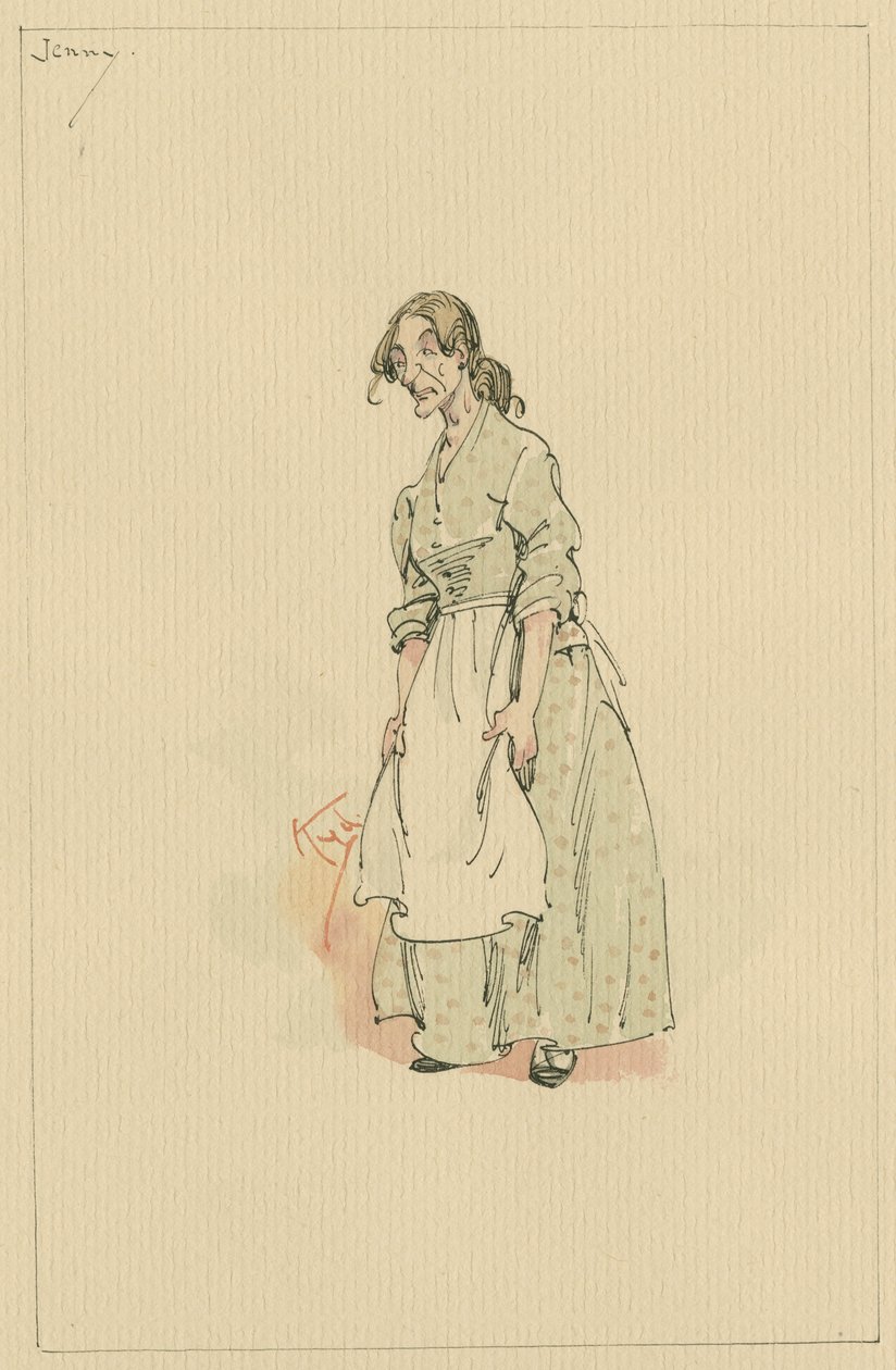 Jenny, c.1920s de Joseph Clayton Clarke